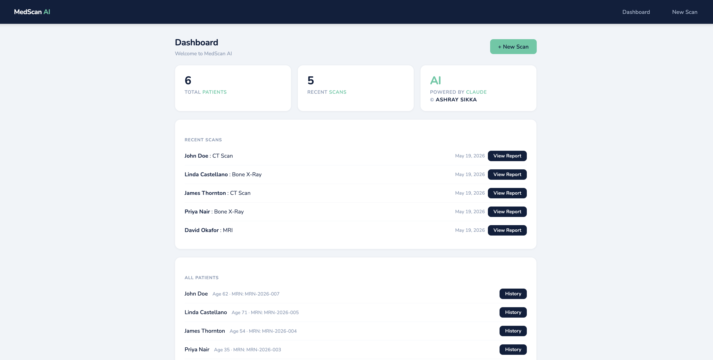 MedScan AI screenshot 1